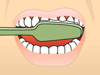 brushing diagram